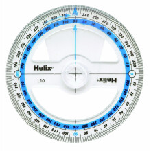 Helix - Medidor de Ángulo 360 Grados 12101 - Tareas Precisas - Duradero y Preciso - Ideal para Educación y Uso Profesional