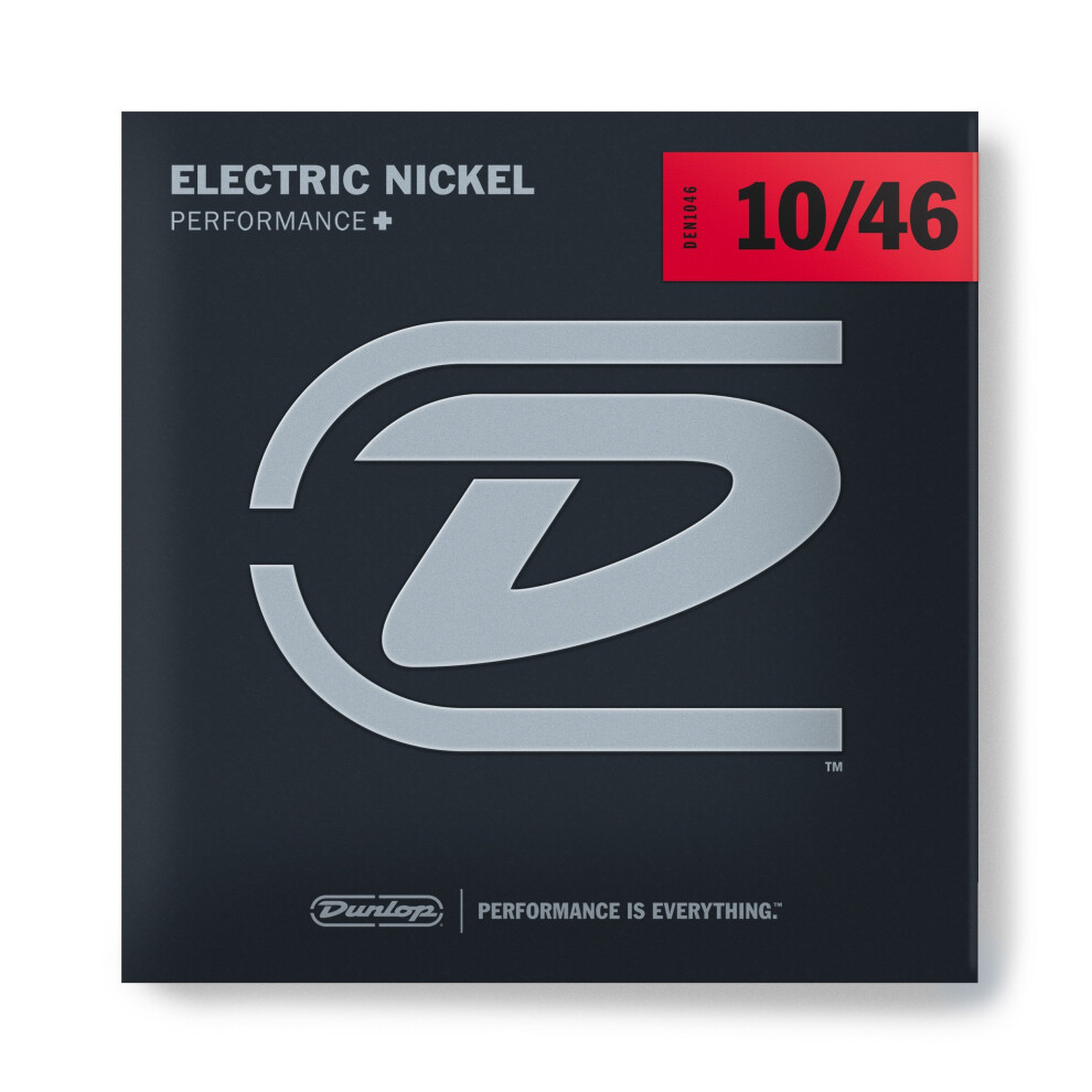 Dunlop DEN1046 Medium 10-46 Nickel Electric Guitar Strings