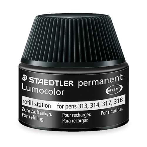 Staedtler Staedtler Lumocolor Permanent Marker Pen Refill - Black