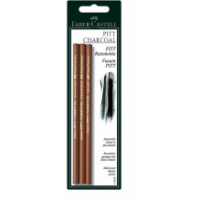 Faber-Castell PITT Charcoal Pencil Set of 3