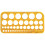 Aristo AH5033 Circle Template 1-36 mm 2