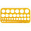 Aristo AH5033 Circle Template 1-36 mm 1