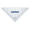Staedtler Staedtler 568 35 22cm Mars Geometry Set Square with Grip 1