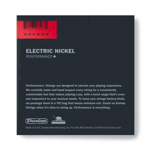 Dunlop Dunlop DEN1046 Medium 10-46 Nickel Electric Guitar Strings 2