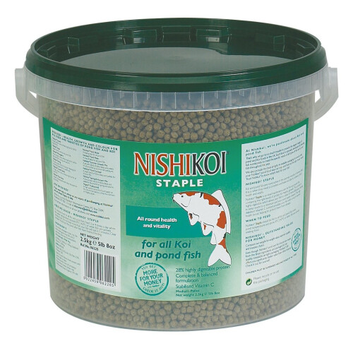 Nishikoi Nishikoi Staple Fish Food 2.5kg Medium Pellets.