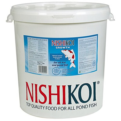 Nishikoi Nishikoi Growth Pellets 10kg 10000g Floating Koi Pond Fish Food (medium)