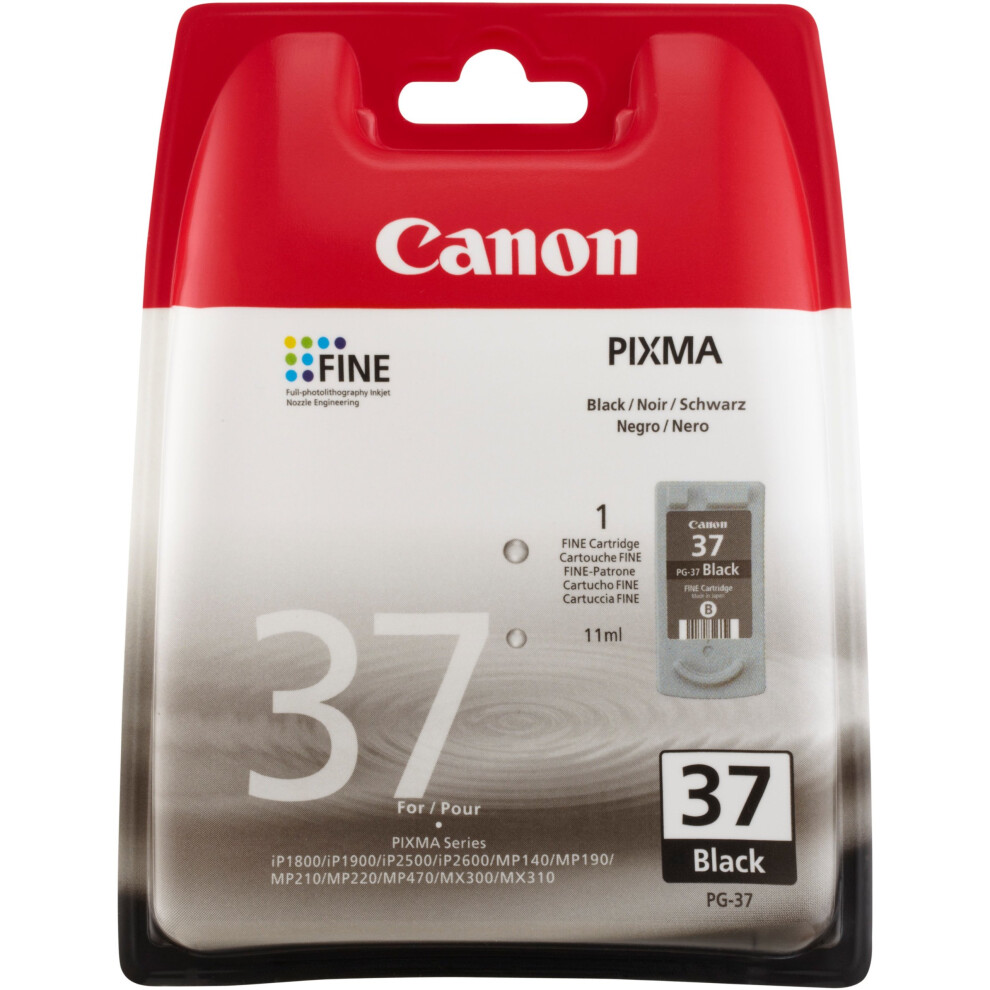 Canon PG 37 - Ink tank - 1 x black - 220 pages