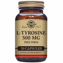 L-Tyrosine 500 mg 50 gélules végétales Solgar