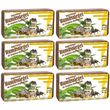 6 x 650 grams of Coconut Litter for Reptiles, Terrarium Substrate, Terrarium Bedding, Ground Coconut, Soil, Coconut Fibre, Coconut Ground, Humus,...
