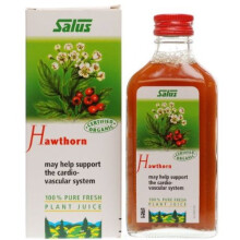Salus Hawthorn Organic 100% Pure Fresh Plant Juice 200 ml