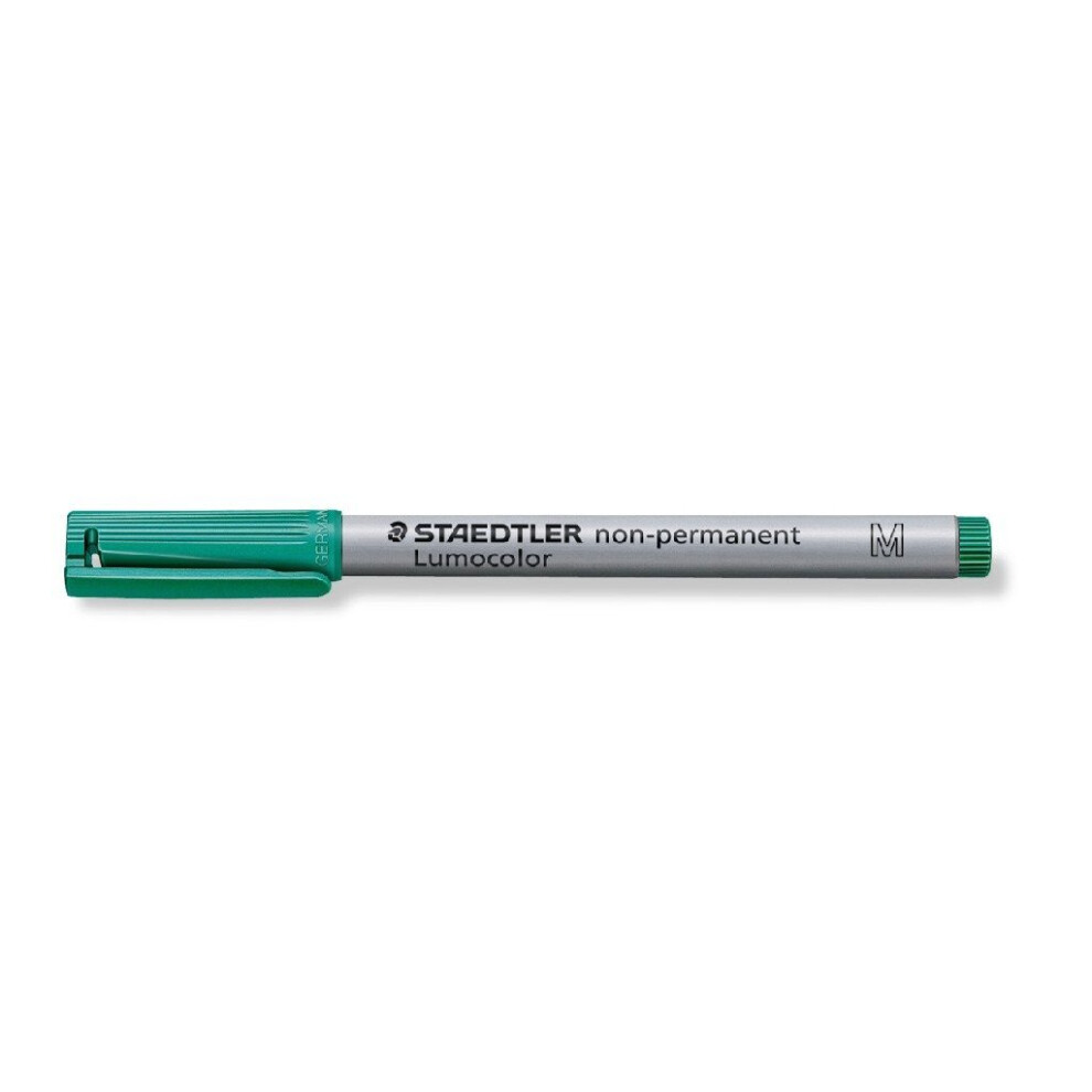 Staedtler Lumocolor Universal 315 M-Spitze approx. 1.0 MM Non-Permanent Pack of 10 in Cardboard Case green