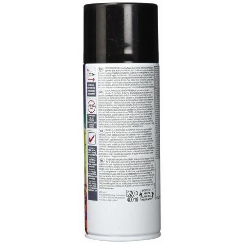 PlastiKote Plasti-Kote 1100 400ml Super Gloss Spray Paint - Black 1