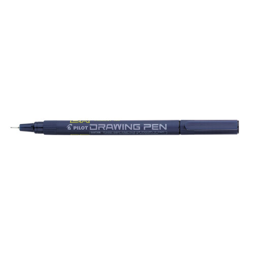 Pilot Pilot DR Drawing Pen 05 0.5 mm Tip - Black, Box of 12