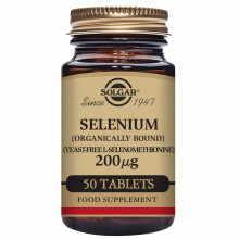 Solgar Selenium (Yeast-Free) 200 µg Tablets - Pack of 50