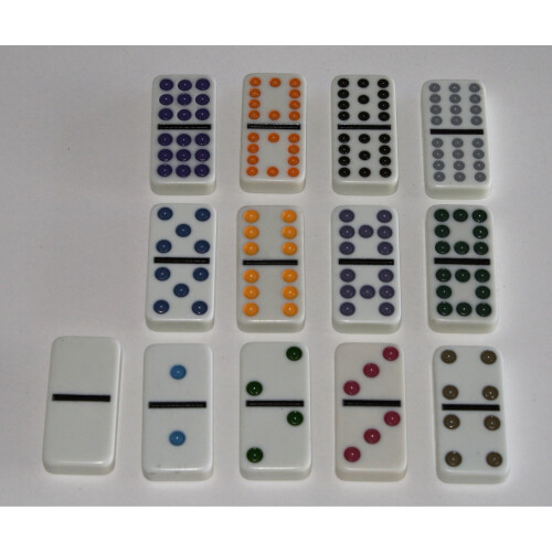 Domino Farbe Double-12 2