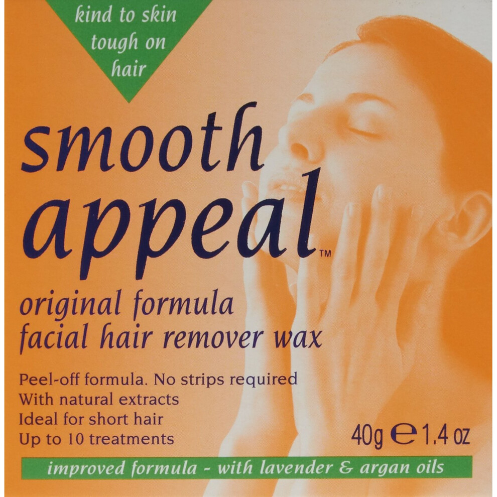 Smooth Appeal 40g Wax Original Formula Facial Hair Remover