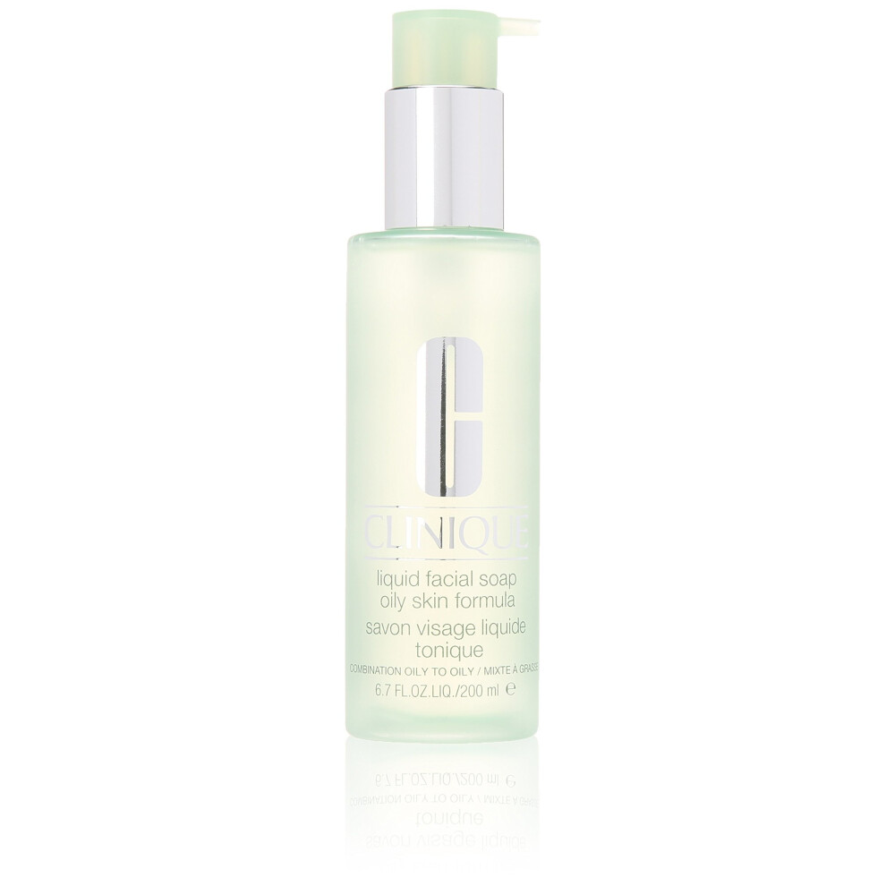 Clinique-All About Clean Liquid Facial Soap Oily Skin Formula - Combination Oily To Oily Skin 22768/KTWE-200ml/6.7oz