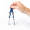 Staedtler Staedtler 55201 Mars 552 Comfort Spring Bow Compass Blue/Silver 4