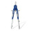 Staedtler Staedtler 55201 Mars 552 Comfort Spring Bow Compass Blue/Silver 2