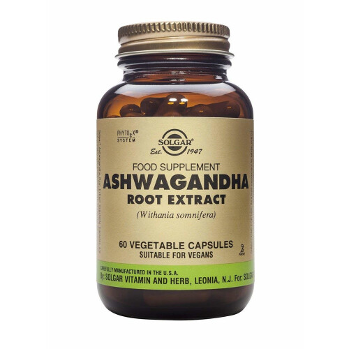Solgar Solgar Ashwagandha Root Extract Vegetable Capsules - Pack of 60