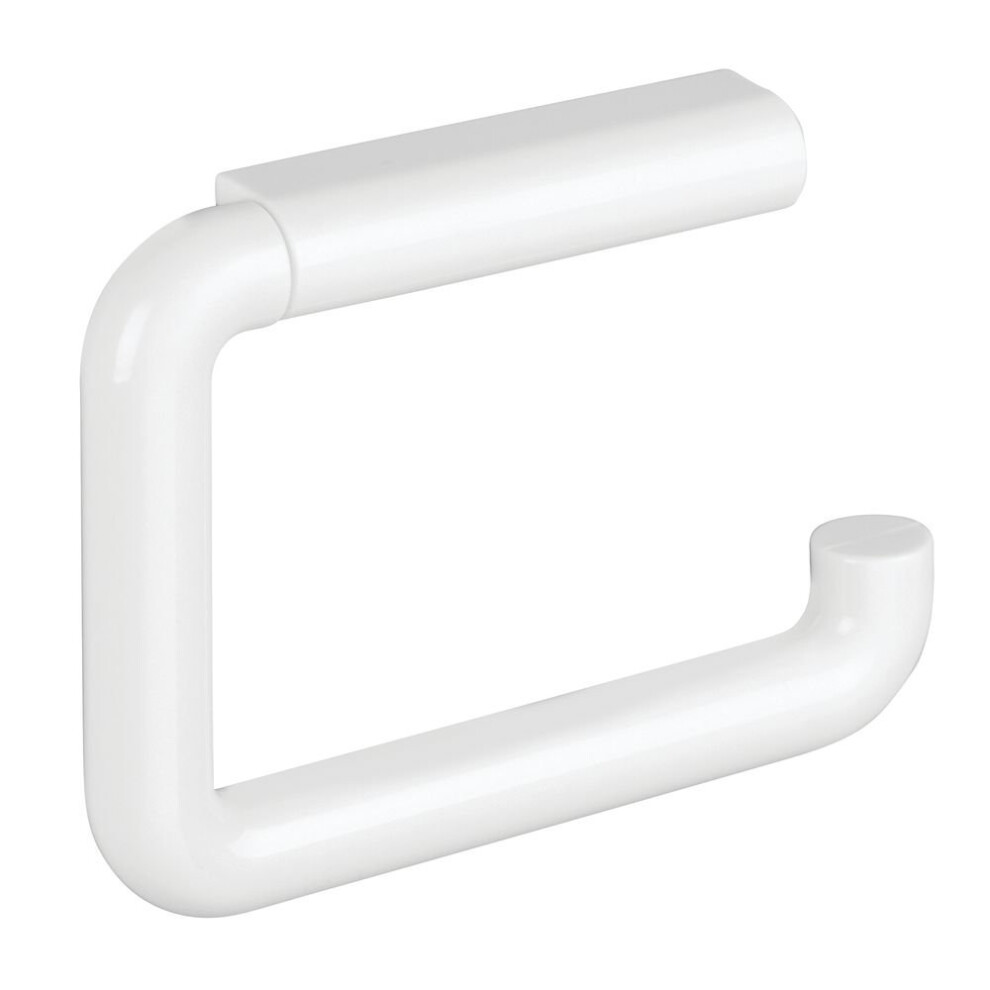 InterDesign Wall Mount Toilet Tissue Holder, White
