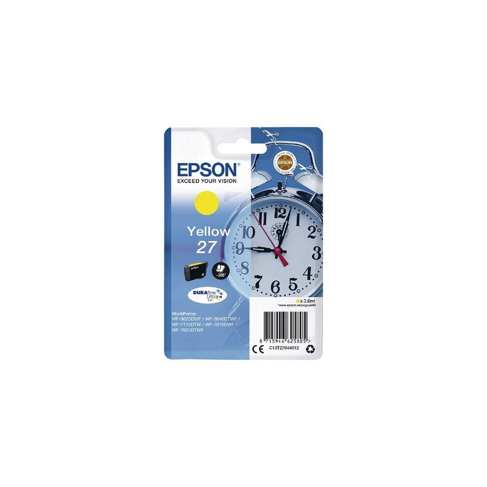 Epson Ink Cartridge/T071440, Yellow, Genuine