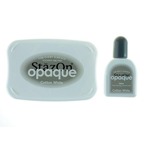 Tsukineko Stazon Ink Pad, Cotton White 2