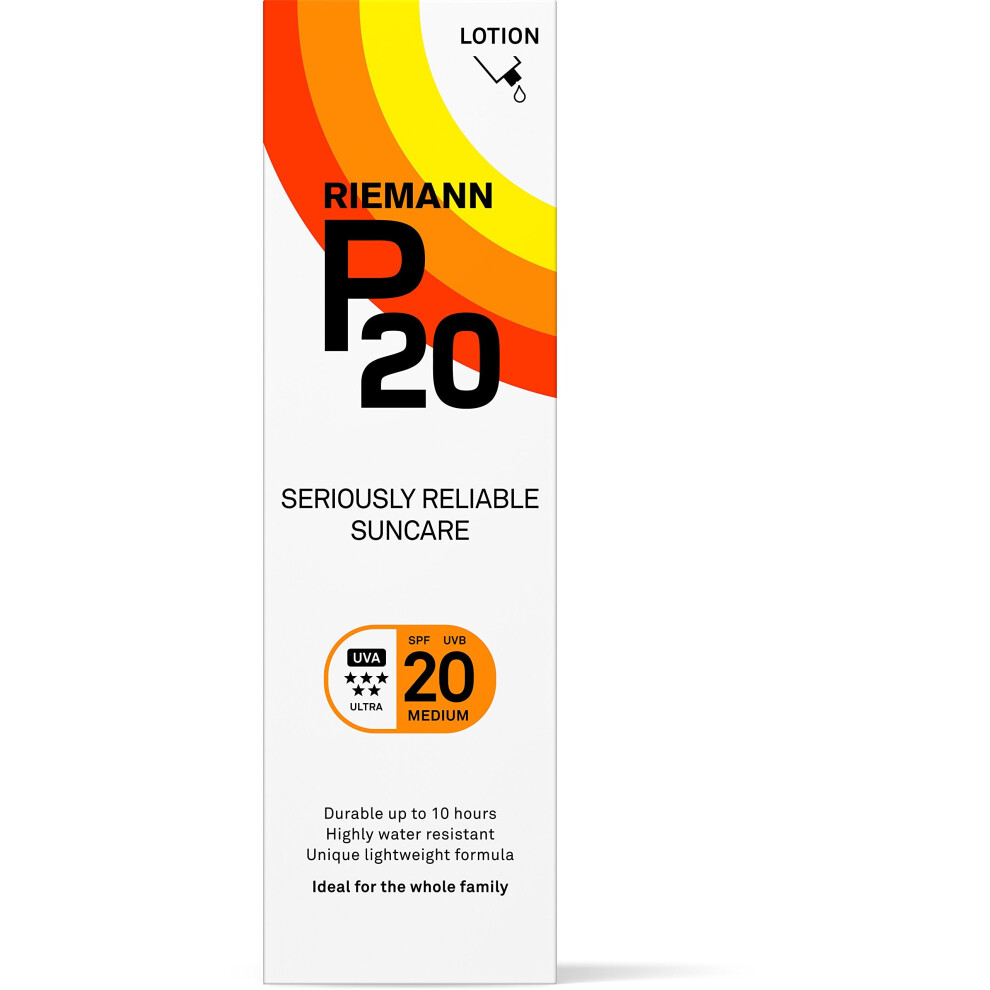 Riemann P20 Once a Day 10 Hours Protection SPF 20 Medium, 100ml