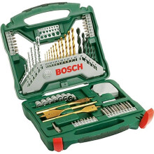 Bosch 2607019329 Titanium Drill and Screwdriver Set, 70 Pieces