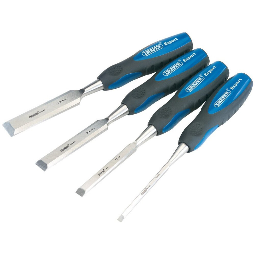 Draper Expert 89726 4-Piece Soft-Grip Chisel Set