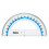 Helix 15cm 180 degree Protractor 1