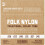 D'Addario EJ33 Folk Nylon Normal  (.028-.045) Ball End Folk Guitar Strings 2
