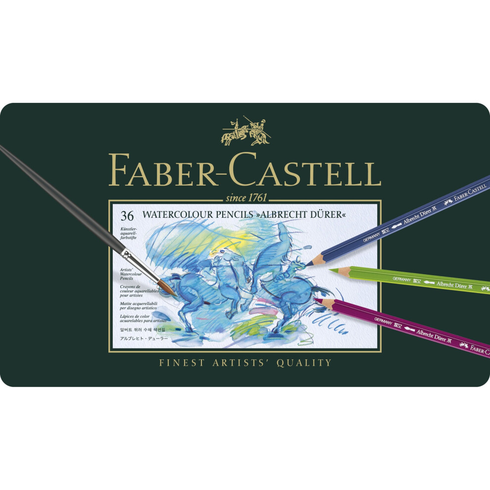 Faber-Castell Albrecht Durer Watercolour Pencils (Tin of 36)