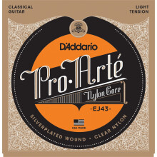 D'Addario EJ43 Pro-Arte Light  (.0275-.042) Classical Guitar Strings