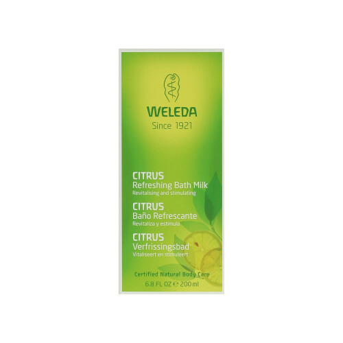 Weleda Weleda Citrus Refreshing Bath Milk 200ml 1