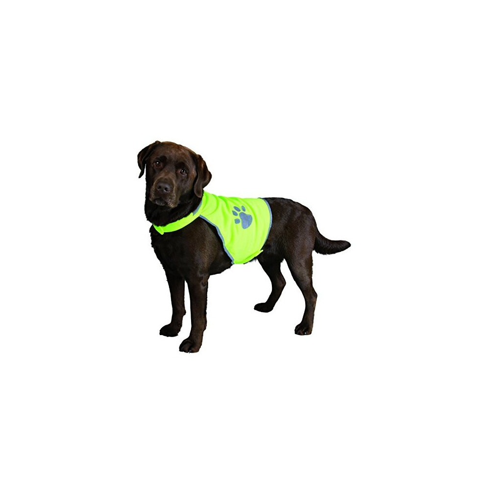 Trixie 30083 '' Safety Vest for Dogs L 64 - 81 cm Black