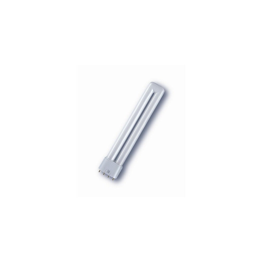 Osram Dulux L Low Energy Lighting 4 Pin Long Single Tube CFL 18w 2G11 Cool White (4000k) 10000 Hours