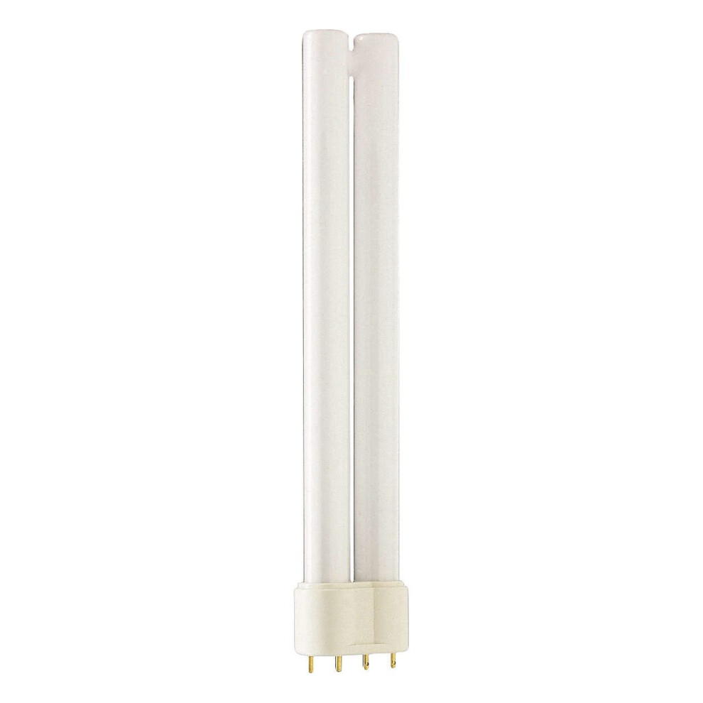 Philips MASTER PL-L18W Â W/840Â 4P 2Â G11Â 4 Pin Base Compact Fluorescent Light Bulb, White