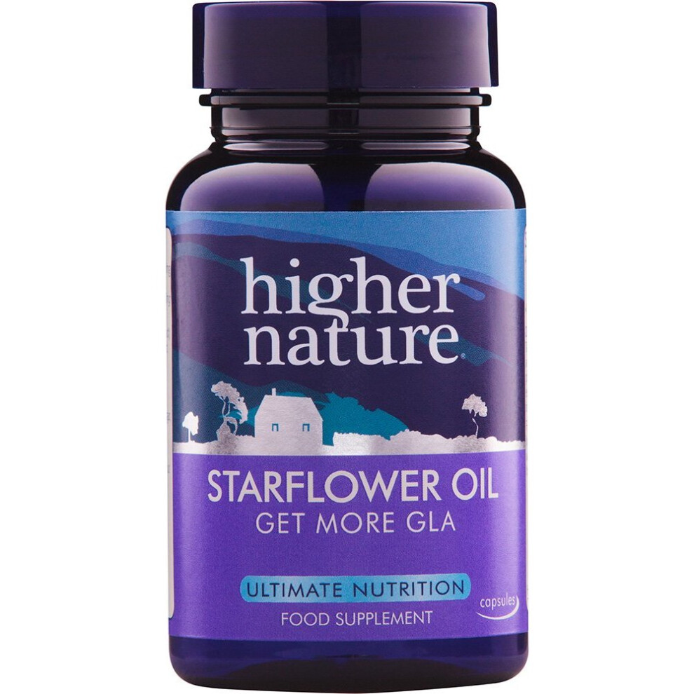 Higher Nature Starflower Oil 1000mg 90 Capsules