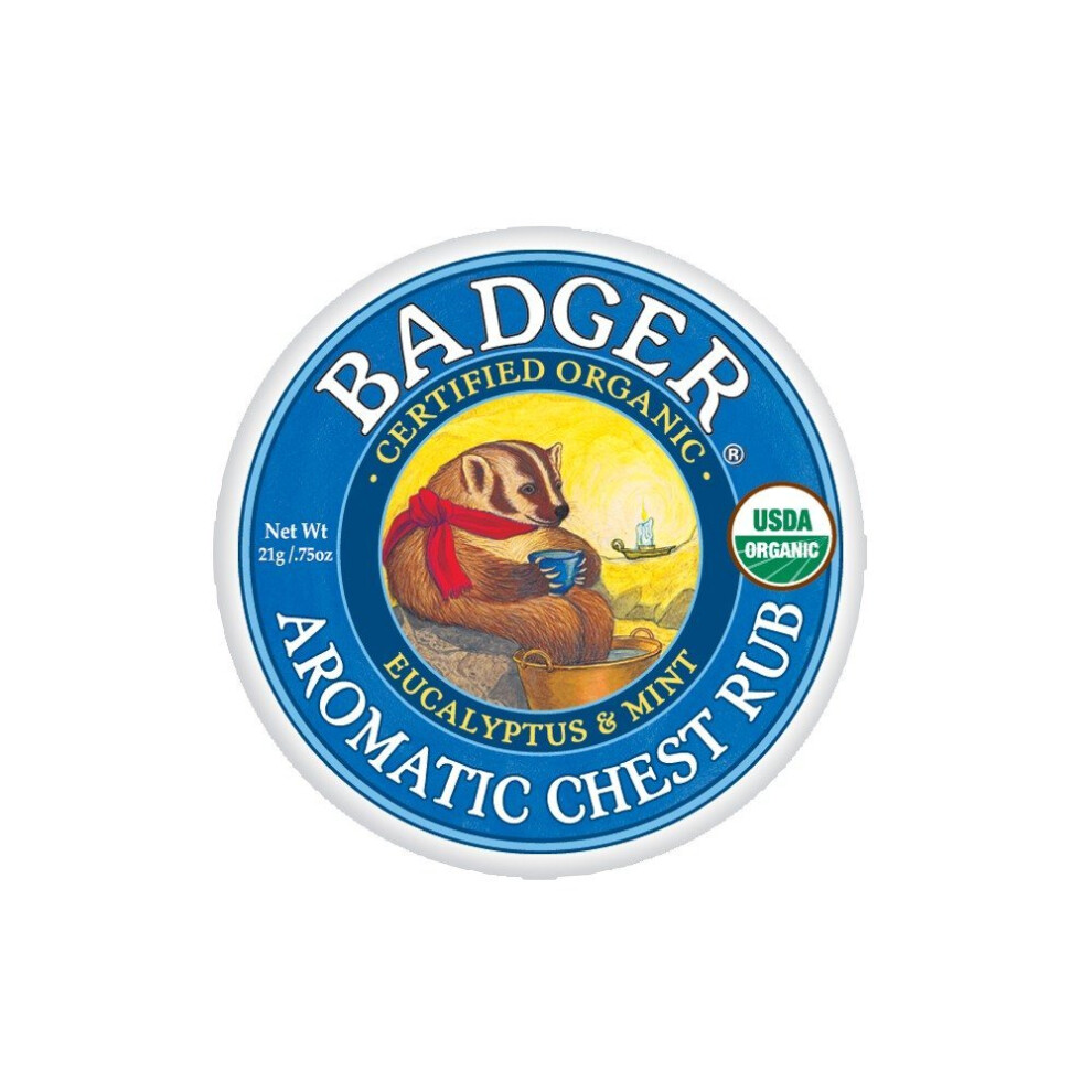 Badger Balm Badger Mini Aromatic Chest Rub Balm