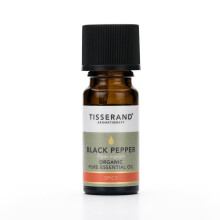 Biologische Pure Etherische Olie - Zwarte Peper van Tisserand voor Unisex - 0.30 oz Olie