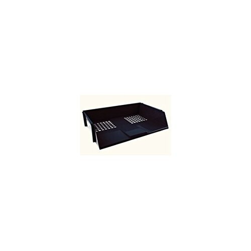 Q Connect Wide Entry Letter Tray - Black