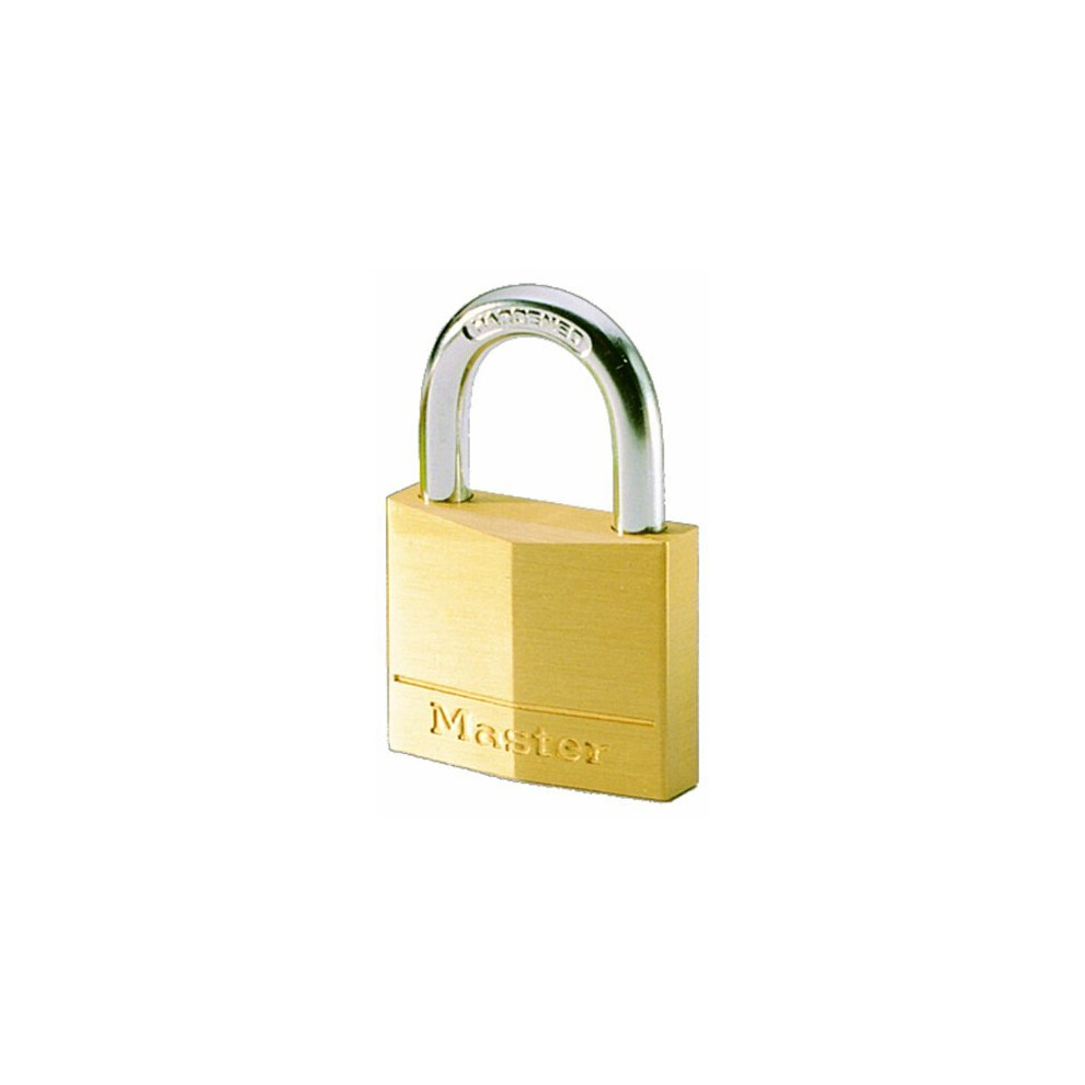 Master Lock 130EURD 30mm Brass Padlock-image-OPC-PMYCK9-NEW