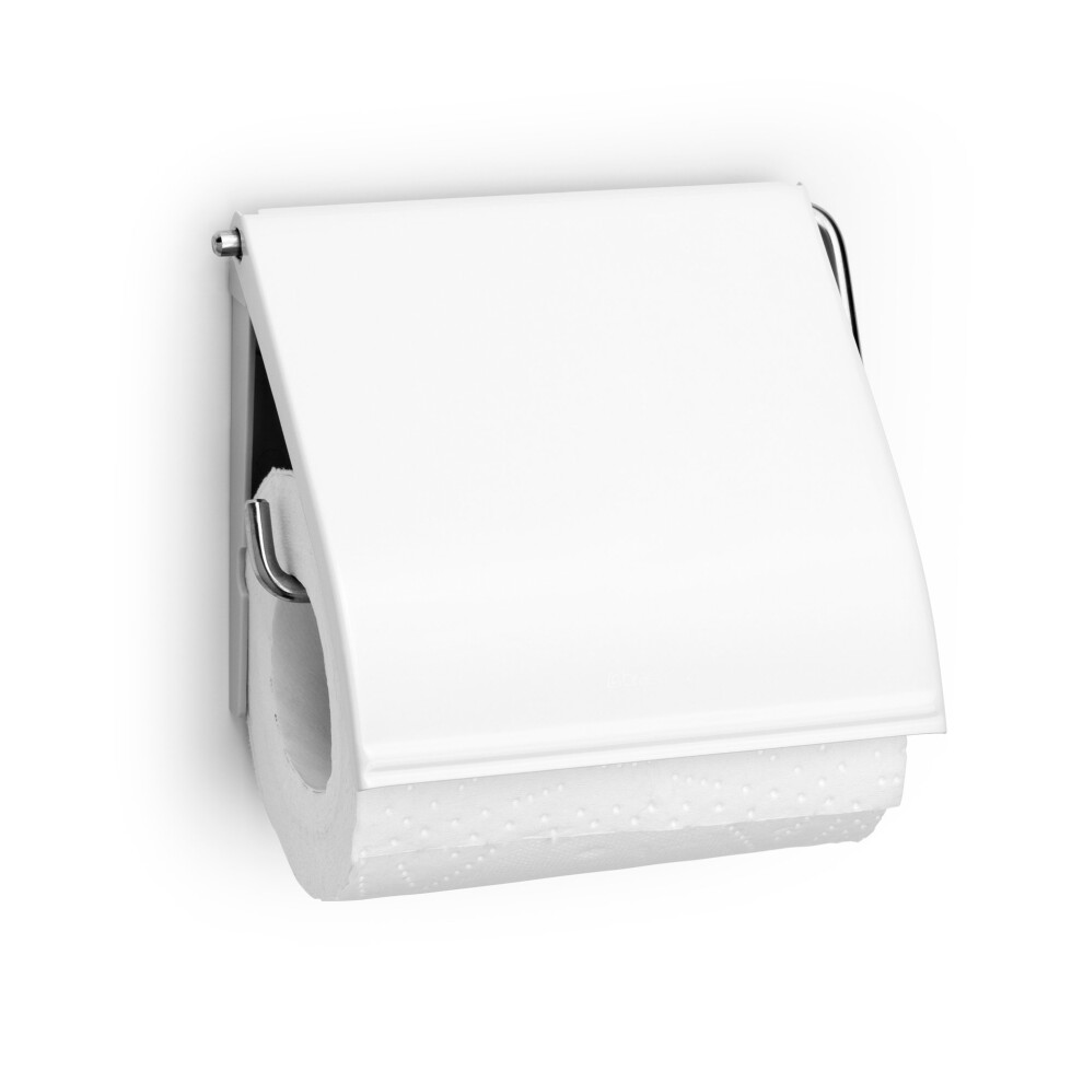 Brabantia Toilet Roll Holder - White-image-OPC-PMYD5Y-NEW