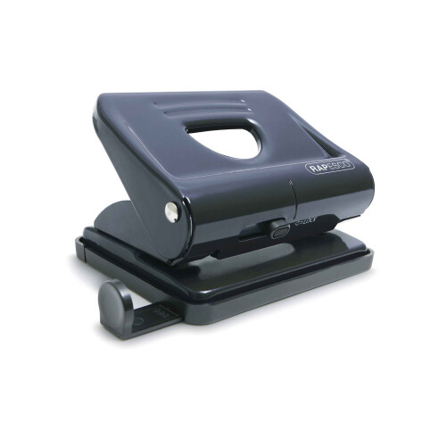 Rapesco PF820MB1 Hole Punch - 820, 22 Sheet Capacity (Black)