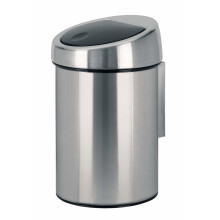 Cestino Brabantia Touch Bin 3 L, acciaio opaco FPP