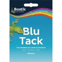 Bostik 24552 Blu-tack Mastic Adhesive Non-toxic Handy Pack Ref 801103 [Pack of 12]
