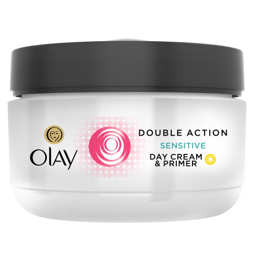 Olay Olay Double Action Moisturiser Day Sensitive Cream and Primer, 50 ml 2
