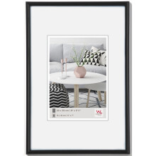 walther design KB030H Galeria picture frame, 8 x 11.75 inch (20 x 30 cm), black