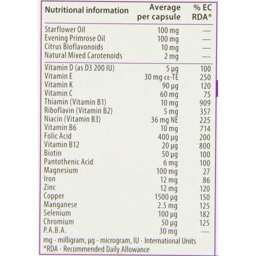 Vitabiotics Wellwoman Original - 30 Capsules 1